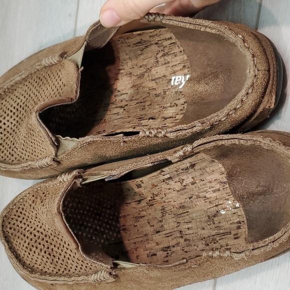 Olukai Mens Moloa Kohana Leather Loafer Slip on shoes sz 11 - Picture 12 of 13